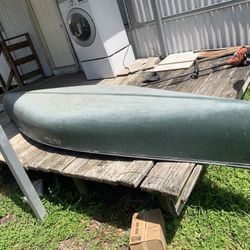 Old Town Canoe with cane seats