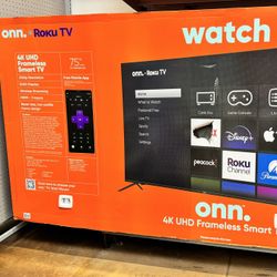 75” Onn Smart 4k Led Uhd Tv 