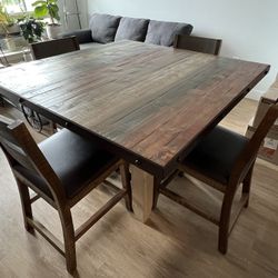 Dining Table And Four Chairs 