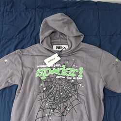 Spider grey and green