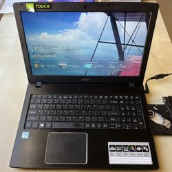 Acer Laptop Aspire 15” Touch Screen