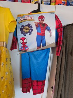 Spderman Halloween new costume. Sz 2t/3T