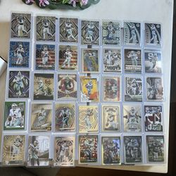 NFL Cards Lot Bundle Dallas Cowboys Dak Prescott Insert Parallel Refractors 