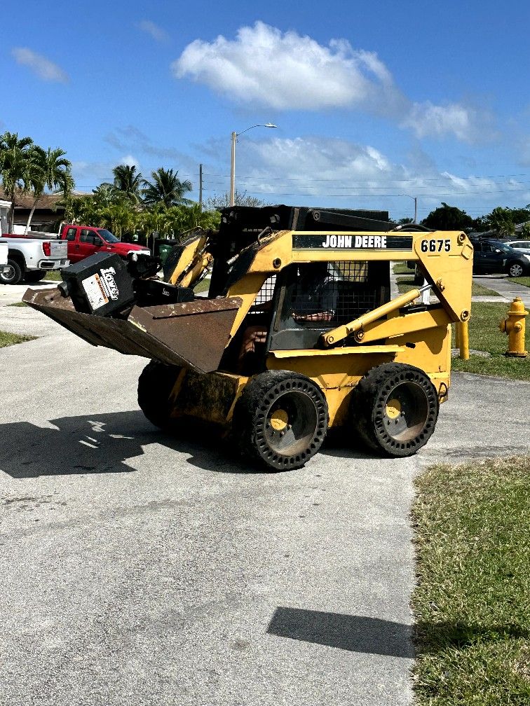1998 John Deer Skid Steer Bobcat Loader