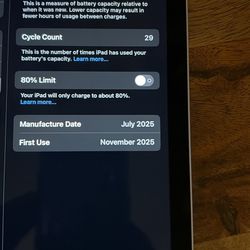 iPad Mini A17 Pro 128GB Wi‑Fi  100% Battery Health – Like New, Purple