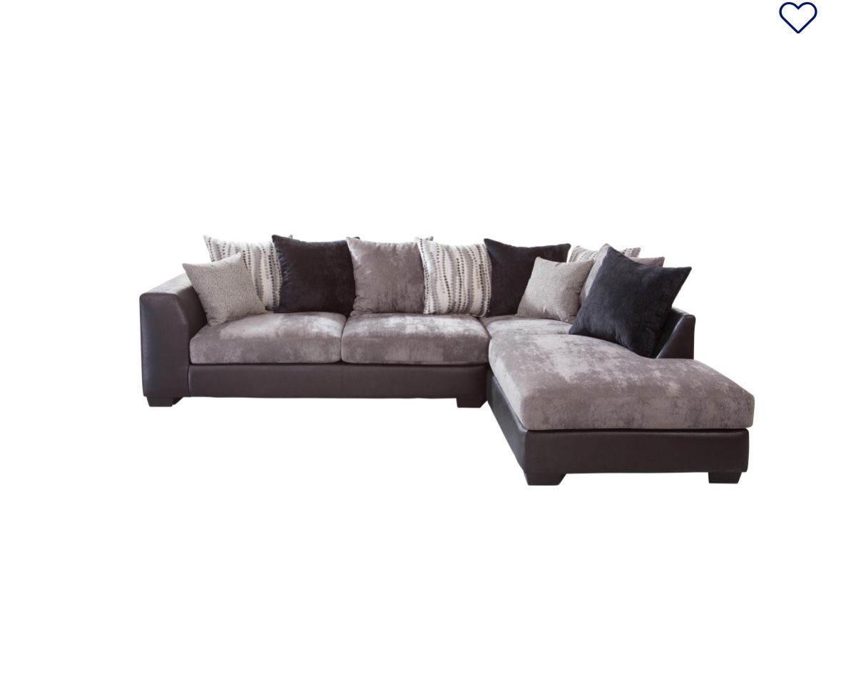 Black And Grey Jamal Sectional 