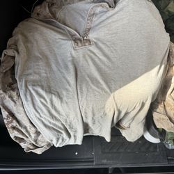 Desert Camo flame resistant shirt USMC