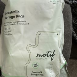 Free Breast Milk Storage Bags