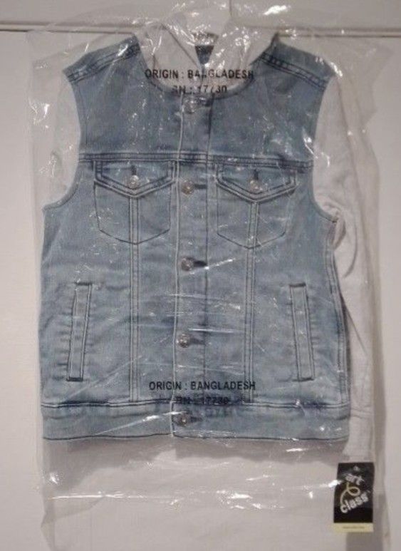 Art class denim jackets Girl 6/7 Small