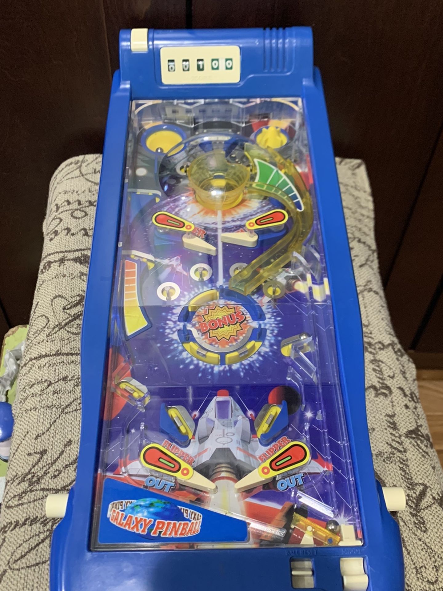 Vintage Galaxy Pinball Machine From Radio Shack