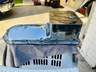 364/401 Buick Nailhead Chrome Oil Pan 
