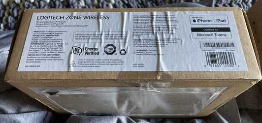 Wireless Headset Noise Canceling with Mic. Logitech Zone Wireless (NEW)