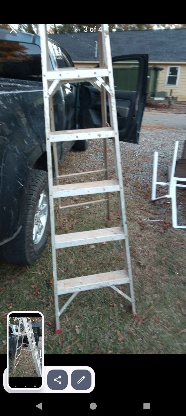 Werner 6ft Aluminum Ladder 