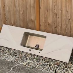 Free Sink Along With Countertop