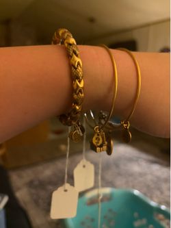 (3) Alex and ani bracelets