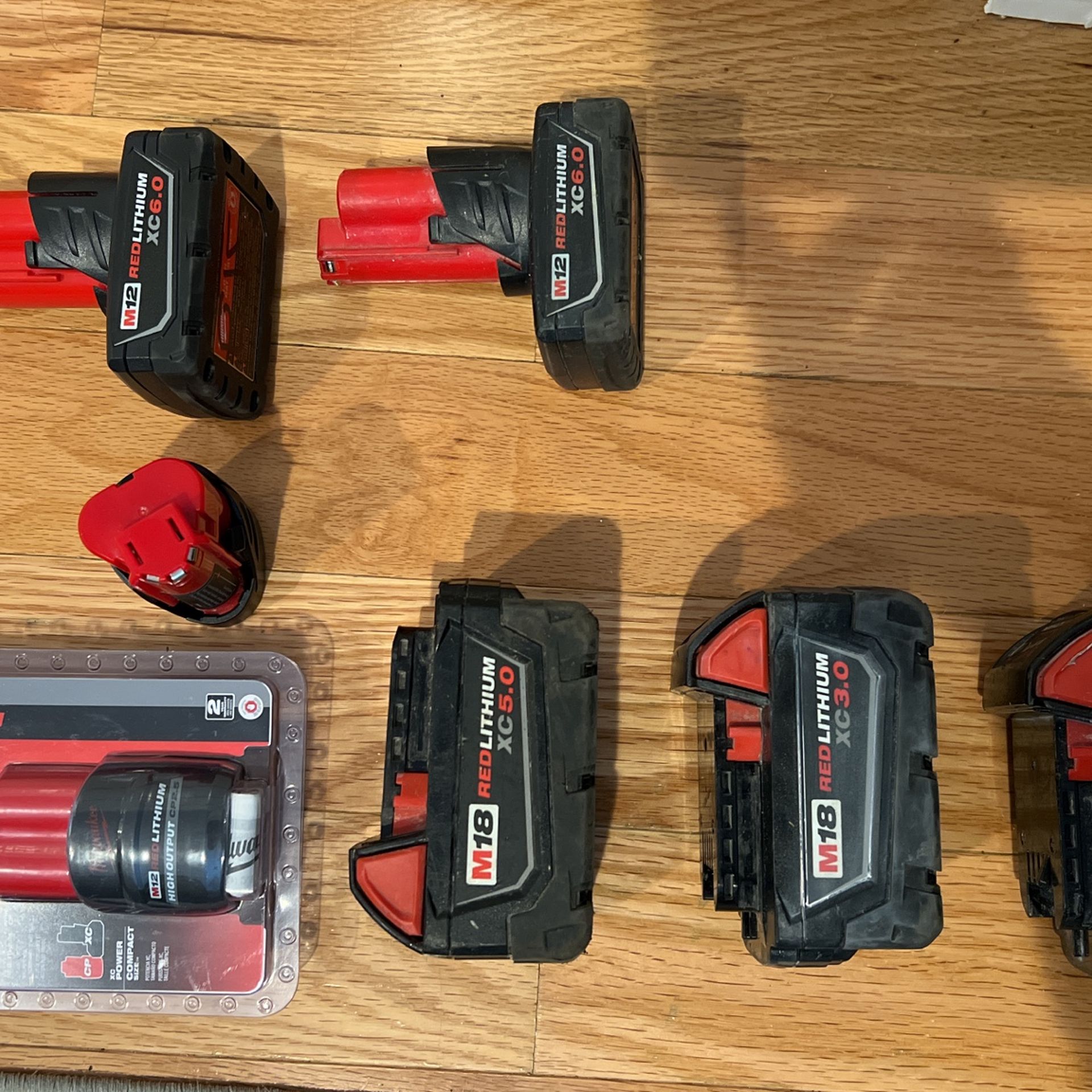 Milwaukee Batteries/packs