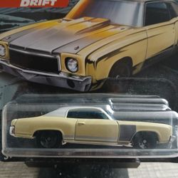 Hot Wheels Fast & Furious '70 Monte Carlo, part of the Tokyo Drift series and numbered 4/6