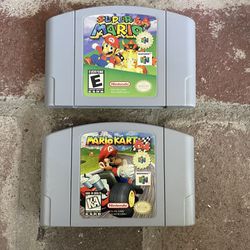 Nintendo 64 Mario Kart & Super Mario 