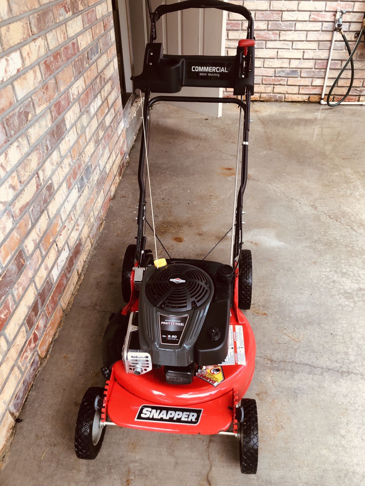 Snapper Commercial mower used 3 times