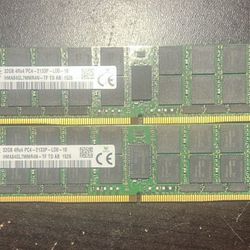 32GB DDR4 2133MHz ECC LRDIMM Server Memory
