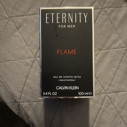 Calvin Klein Eternity Flame EDT 3.4oz