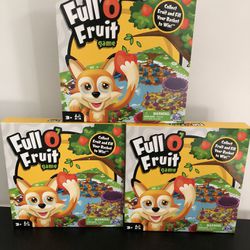 Brand New !Full O’ Fruit Board Game for kids