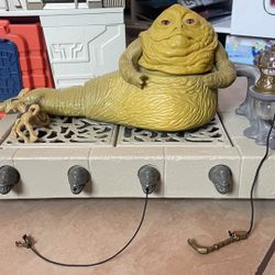 Vintage  Star Wars Jabba the Hutt playset.