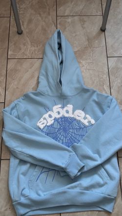 BLUE SP5DER HOODIE