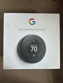 Google Nest Thermostat 3rd Generation 