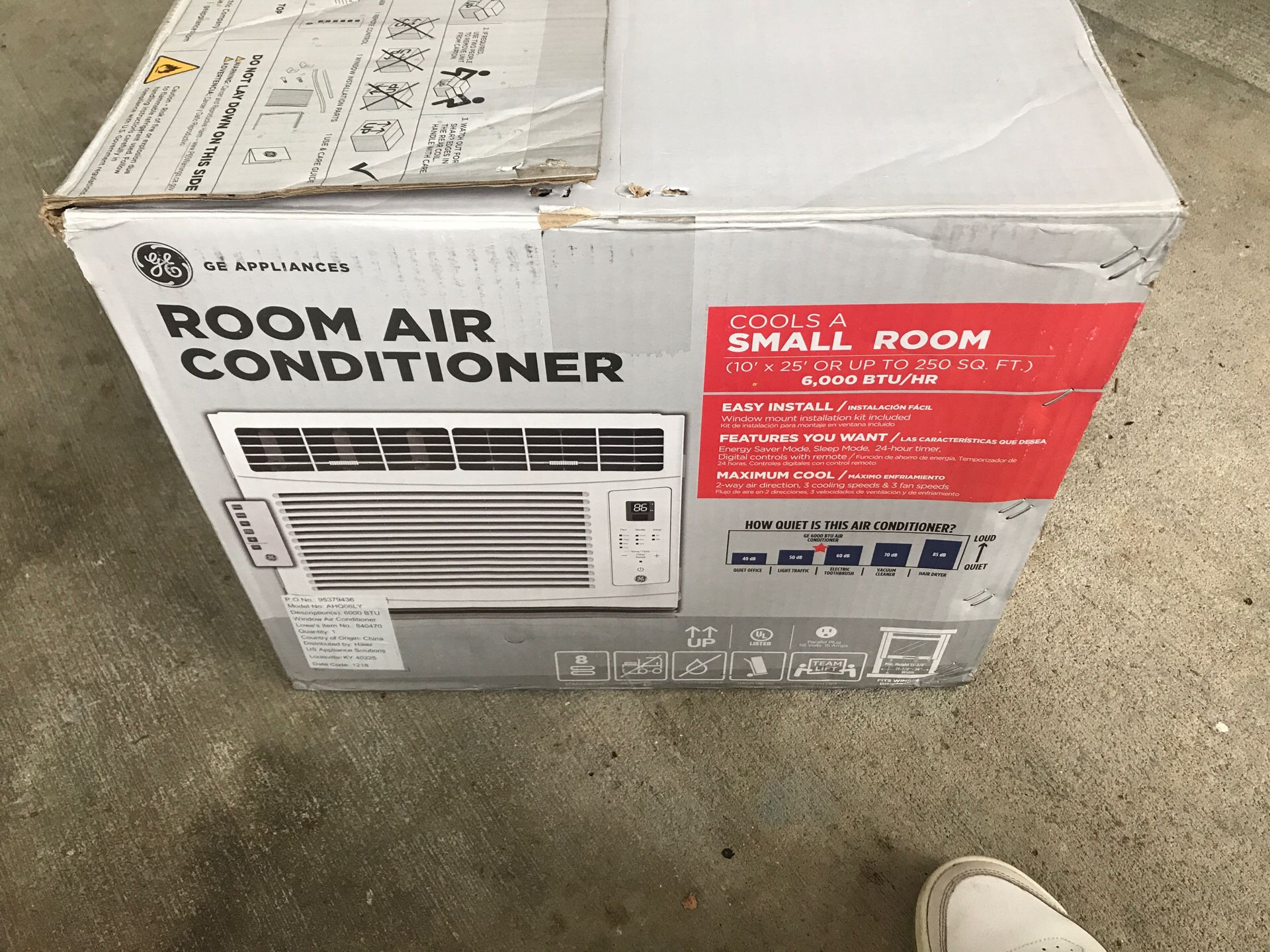 Brand new ac with remote