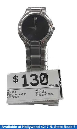 Movado 9413187 Silver Regular Watch