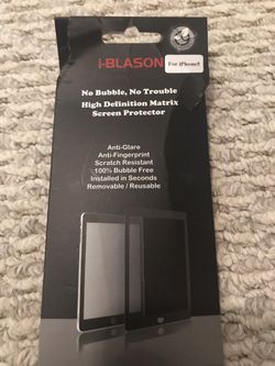 iPhone 5 screen protector