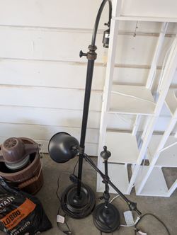 Floor Lamp And Desk Lamp