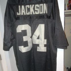 Bo Jackson 3X/Large Raiders Football Jerseys Classic 