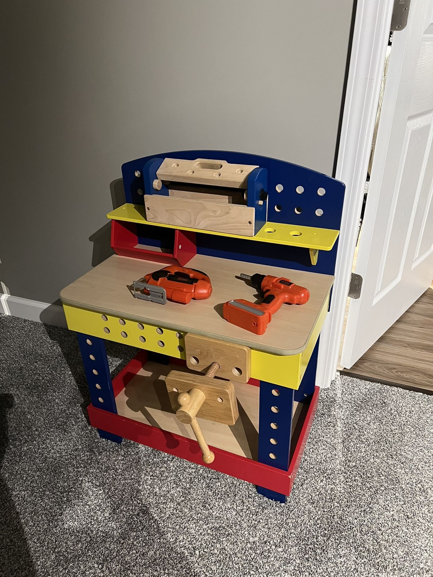 Kids Tool Bench & Tools