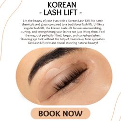 Korean Lash Lifts Fairfield CA