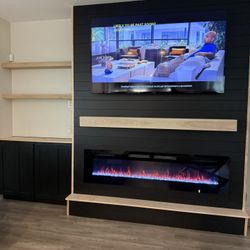 Fireplace Media Wall 