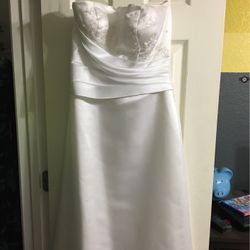 White Formal Dress 