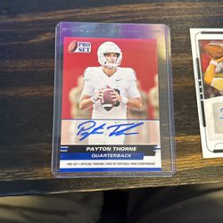 Football Cards Signed