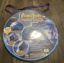 Ontel Dream Tents Kids Pop Up Play Tent - Winter Wonderland, Twin Size