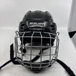  Re-Akt 55 S/P 6 1/2 - 7 1/8 Hockey Helmet Cage Certified HECC 2031 MINT