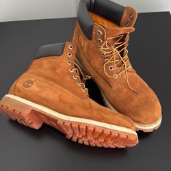 Men’s Timberland Leather Boots Size 10.5