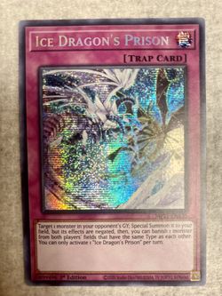 Ice Dragon Prism Yu-go-oh 1st Edition
