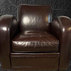 FRENCH CIGAR CHAIR BY HD Buttercup - Leather 