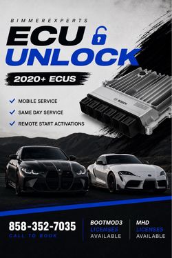 2020+ ECU UNLOCK BMW TOYOTA SUPRA