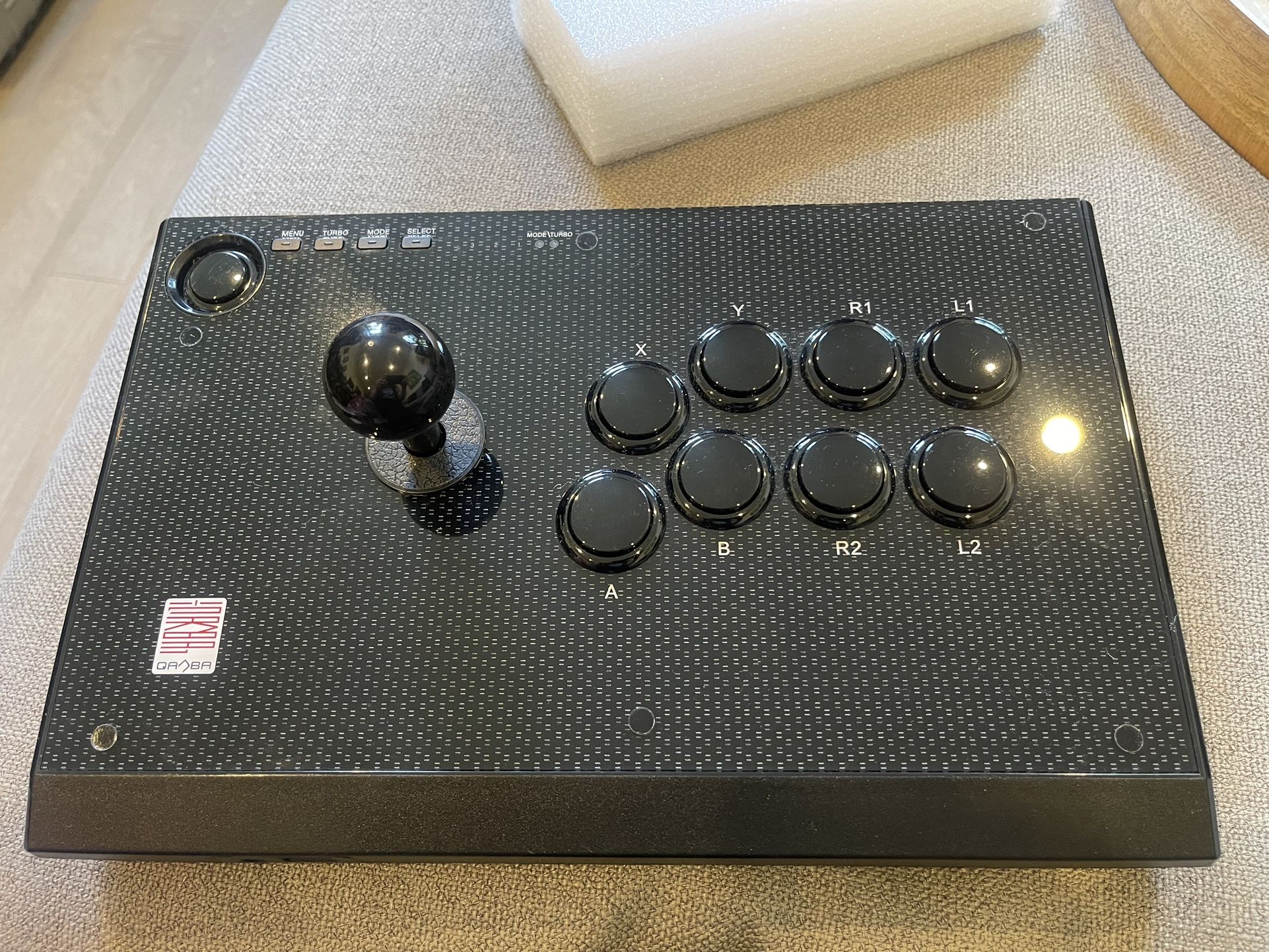 Open box Carbon Arcade Joystick