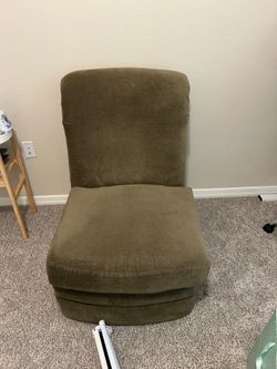 Vintage Green Upholstered Chair