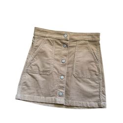 Girls Corduroy Skirt Size 8 Or Medium 