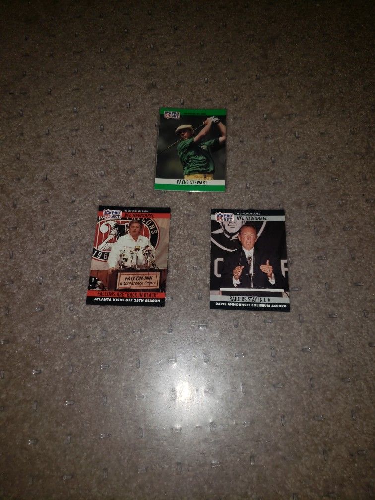 Special 1st Edition Pro Set Cards Newsletter And Golf