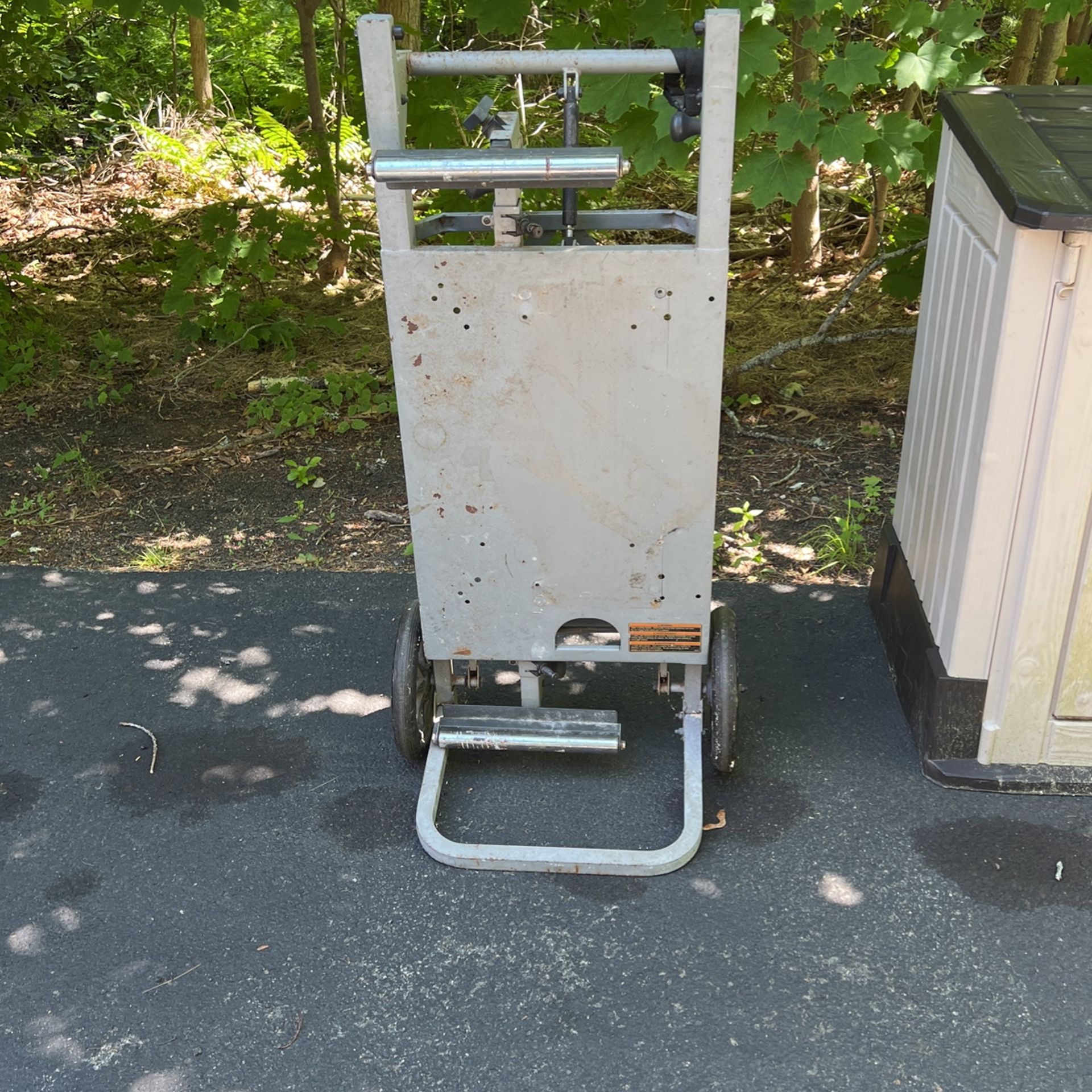 Rigid Miter Saw Utility Vehicle